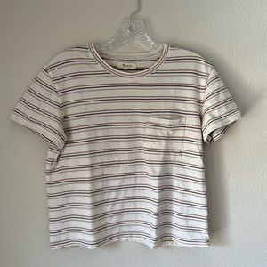 Striped Madewell Pocket Tee